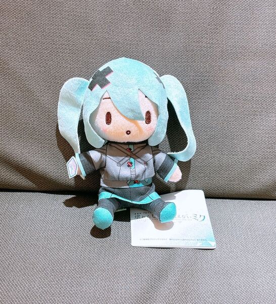 プロジェクトセカイ 壊れたセカイと歌えないミク ふわぷちミニぬいぐるみ バツミク