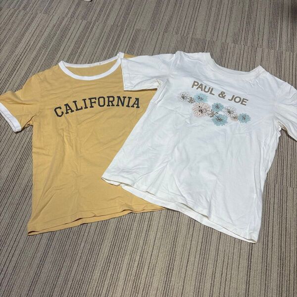 Tシャツ2枚セット UNIQLO(Paul&Joe) & GU