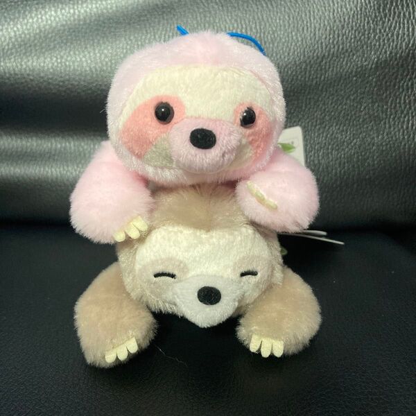 くったり ナマケモノ だらりんちょ マスコット 2点セット