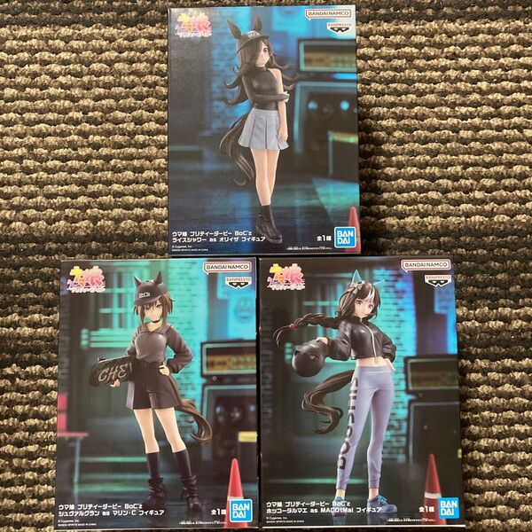 ウマ娘 プリティーダービー BoC'z フィギュア 3点セット