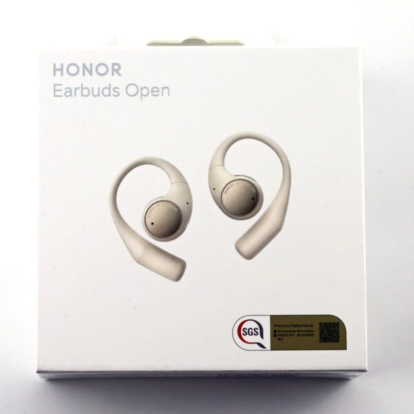 HONOR Earbuds Open ワイヤレスイヤホン ベージュ系 新品未開封