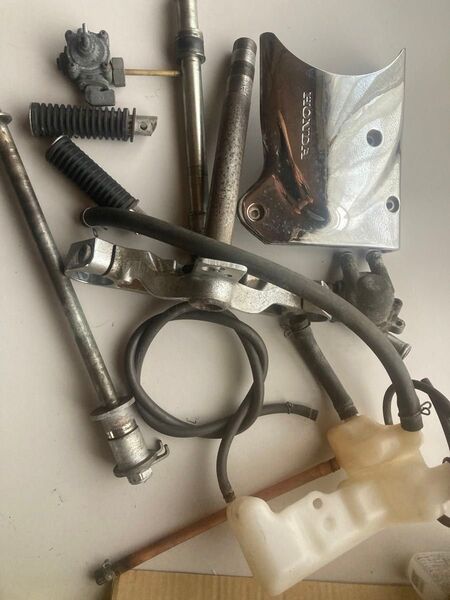 ホンダ マグナ250 mc29 パーツ ステム シャフト ステップ