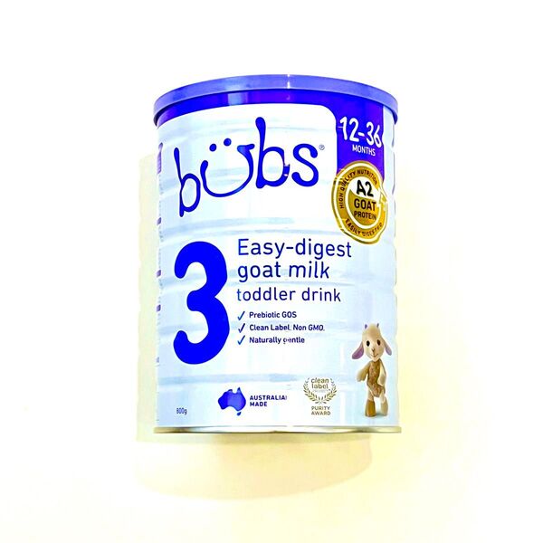 bubs バブズ ヤギミルク ステップ3 粉ミルク 1缶