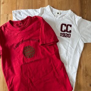 【KAPPA】2枚セット M Tシャツ ITALY サッカー イタリアシリーズ 半袖Tシャツ
