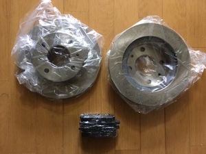  Tanto front disk rotor & pad set R014 & B37