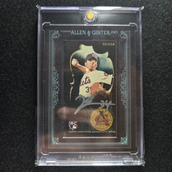 千賀 滉大 2023 Topps Allen & Ginter Auto 直筆 サイン メッツ /22 RC