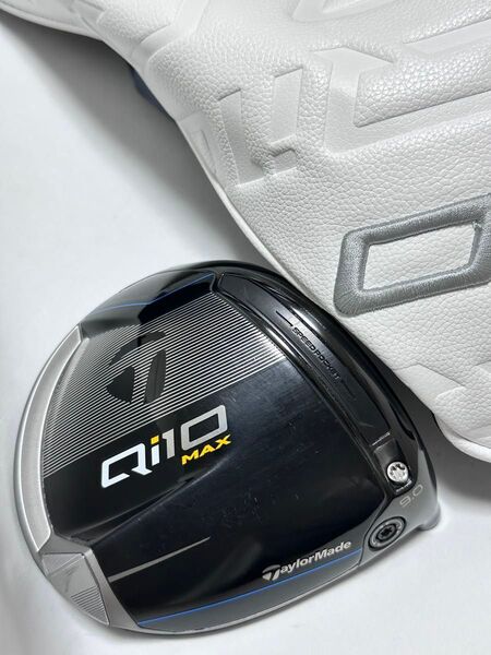 テーラーメイド QI10 MAX ドライバー 9.0° ヘッド単品 日本仕様 ヘッドカバー付