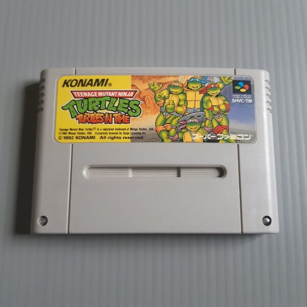 スーパーファミコン タートルズインタイム