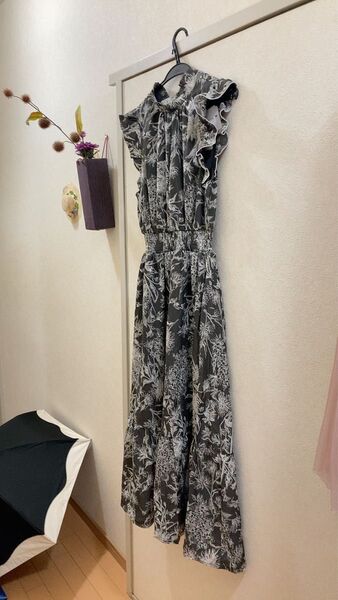 花柄ロングワンピース FUN 数時間限定