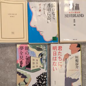 小説 文庫本 5冊 まとめ売り 鍵のない夢を見る 君たちに明日はない 等