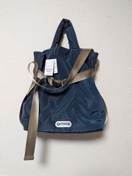 バッグ OUTDOOR PRODUCTS × PUBLUX/アウトドアプロダクツ 別注ベルト付きパデッドトートバッグ 限定展開