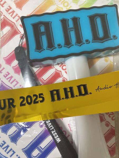 WEST. AHO ペンライト 銀テ付き
