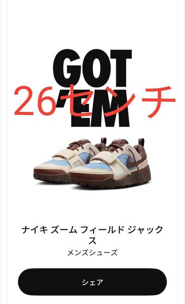 Travis Scott × Nike Zoom Field Jaxx "Pale Ivory and Leche Blue