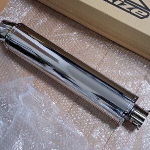 重低音 Realize リアライズ 汎用ステンレス マフラー サイレンサー 50.8 筒長100×450 美品