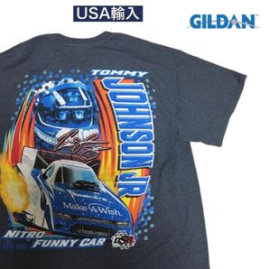 GILDAN ギルダン Tシャツ 古着 半袖 アメリカ輸入 バックプリント M USA輸入 ビンテージ 車