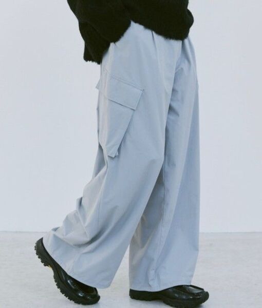 KUUUPY 2way Ripple Wide Cargo Pants - 2wayリップルワイドカーゴパンツ
