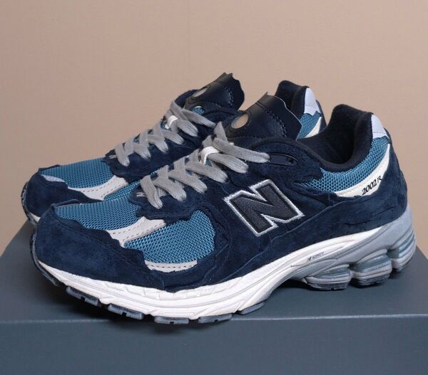 美品 New Balance ニューバランス M2002RDF 23cm Protection Pack DarkNavy