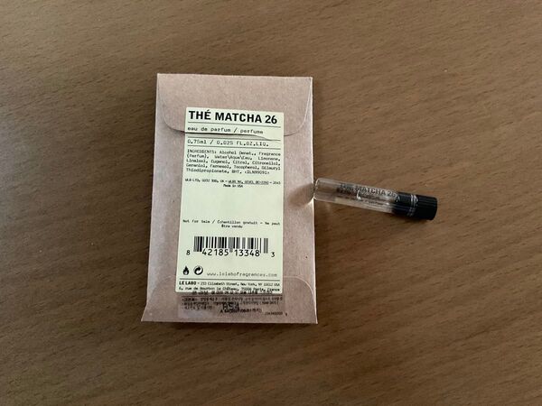 未開封 Le Labo ルラボ THE MATCHA 26 香水 0.75ml