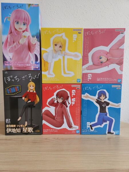 ぼっち・ざ・ろっく! プライズ フィギュア まとめ売り 6種 新品 未開封 ダンボール発送