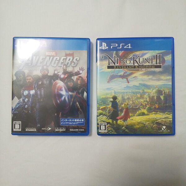 PS4 ソフト 二ノ国 レヴナントキングダム アベンジャーズ