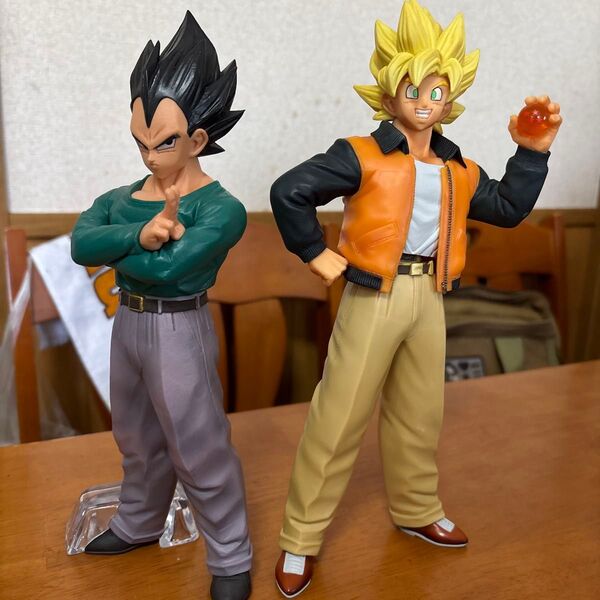ドラゴンボール 一番くじ カカコレ NO1 孫悟空 ベジータ 私服 フィギュア