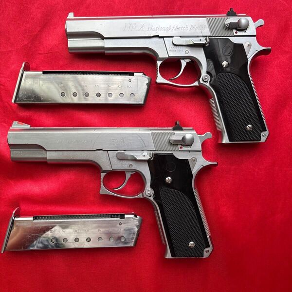 希少 MGC NRA ナショナルマッチ S&W M645 2丁せっと 固定スライドガスガン