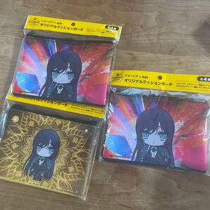Ado×ジョージア オリジナルクッションポーチ3個セット