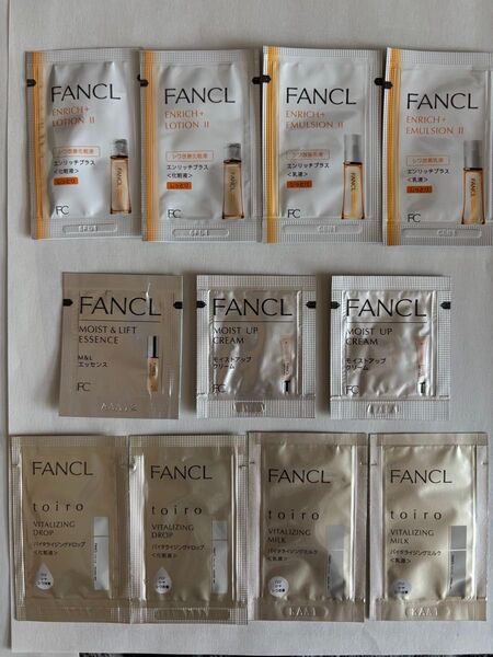 未使用 ファンケル エンリッチプラス 化粧水 乳液 M&Lエッセンス モイストアップクリーム トイロバイタライジング 化粧水 乳液