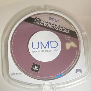 ペルソナ2罰 UMDディスク・ソフトのみ
