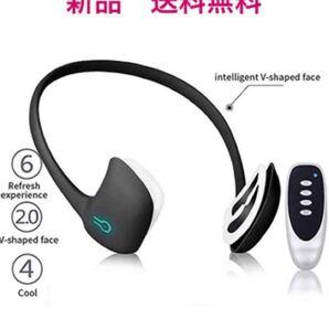 電動Vフェイスシェーマッサージャー-EMS振動フェイススリミングマシン