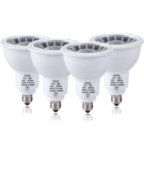 E11 LEDスポットライト E11口金 LED電球 50W形ハロゲン電球相当 5W