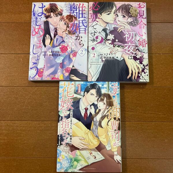 離婚からはじめましょう2 お見合い婚にも初夜は必要ですか? 2 エリート御曹司が花嫁にご指名です 1