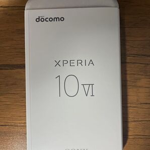 【未使用品】 XPERIA Ⅵ White SO-52E