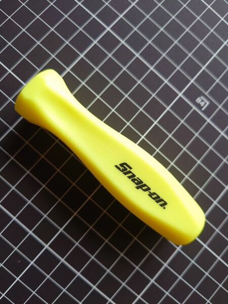 スナップオン 3/8用 クラシックグリップ ラチェット用 ハイビジ イエロー 新品未使用品