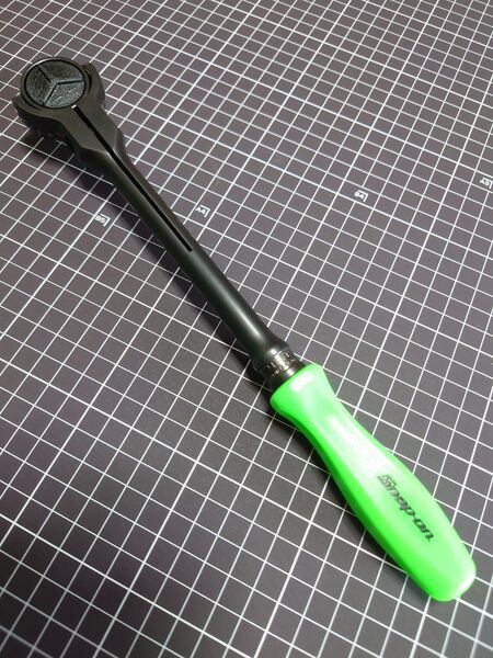 スナップオン FHNFD100V Japan Limited カーボンセラミックコーティング スイベルラチェット グリーン 未使用