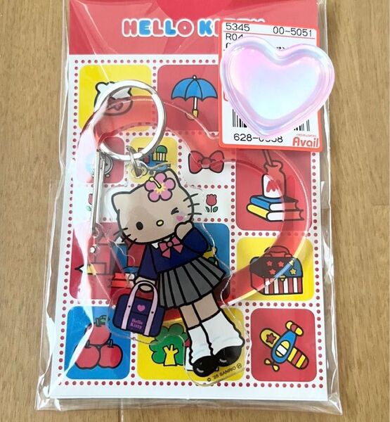 アベイル キティちゃん 日焼けキティ 平成コギャル カラビナキーホルダー