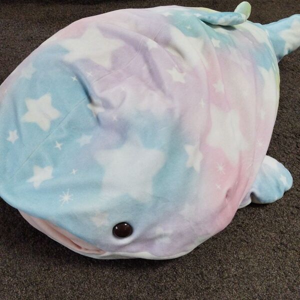 パステルクジラ?サメ?ぬいぐるみ
