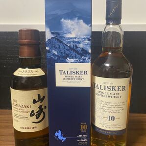 山崎 180ml タリスカー10年 180ml スコッチ 国産 ウイスキー サントリー