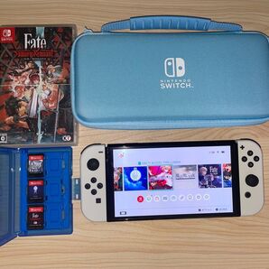 Nintendo Switch(有機ELモデル)ホワイト型月作品全種セット