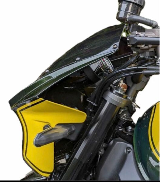 新品 Kawasaki Z900RS ビキニカウル イエローボール