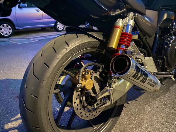 限定価格!cb400sf インナーフェンダー カーボン