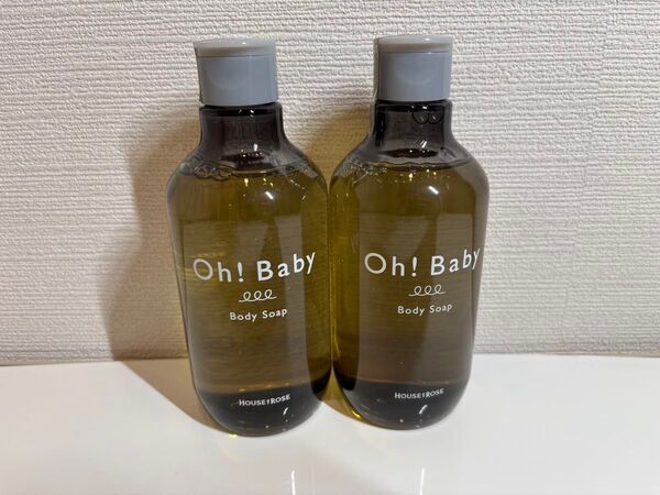 【新品・即日発送】ハウスオブローゼ ボディソープ BK チルクレンズ 300mL×2