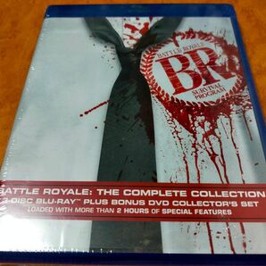 バトル・ロワイアル 特別篇/バトル・ロワイアル II 鎮魂歌 未開封輸入盤Blu-ray+DVD 酒井彩名/栗山千明/前田亜季