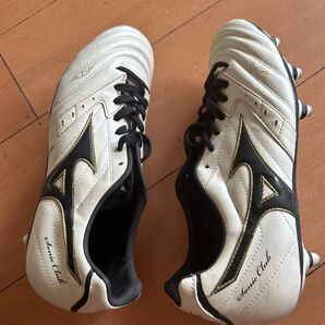 Mizuno サッカーシューズ ホワイト/ブラック 美品