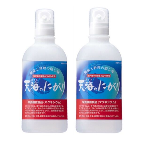 新品未開封 赤穂化成 天海のにがり 栄養機能食品 マグネシウム 450ml×2本