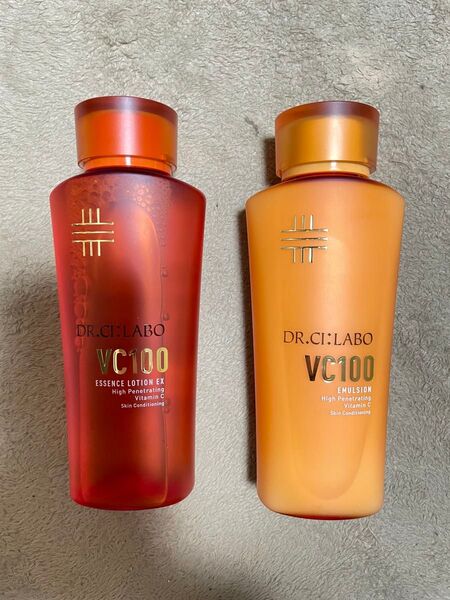 シーラボ Vエッセンスローション Vエマルジョン 2点セット 中古品(化粧水、乳液)