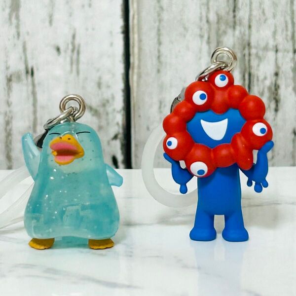【めじるしアクセサリー】ミャクミャク&イコちゃん JR 限定 ガチャ キーホルダー 万博