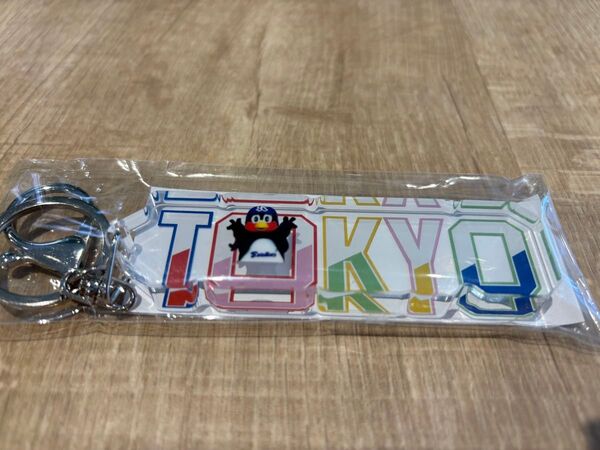 ヤクルトスワローズ 燕パワープロジェクト R7年5月9日 来場者特典 つば九郎TOKYOアクリルブロックキーホルダー1個