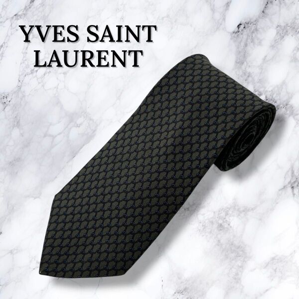 【新品・送料無料】イヴサンローラン ネクタイ シルク レギュラータイ YSL YVES SAINT LAURENT レギュラータイ
