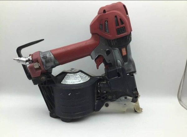 MAX高圧 マックスエア釘打機 N-65N2(D) 赤/銀